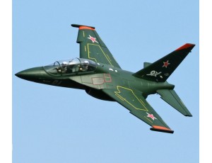 Freewing Yak-130 Green 70mm EDF Jet Kit Version With Full Servo Freewing Yak-130 Green 70mm EDF Jet Kit Version With Full Servo